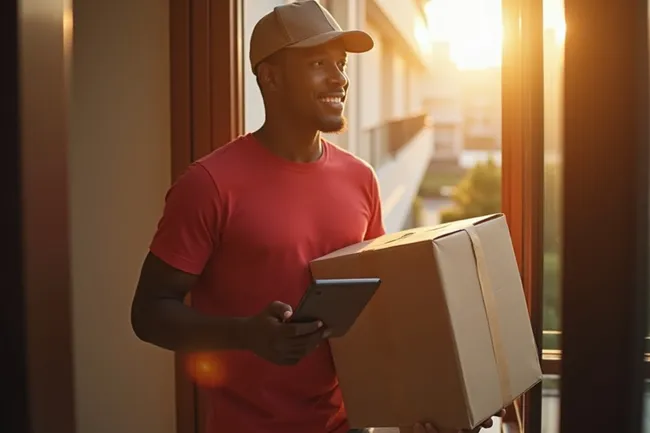 on demand delivery of stored items